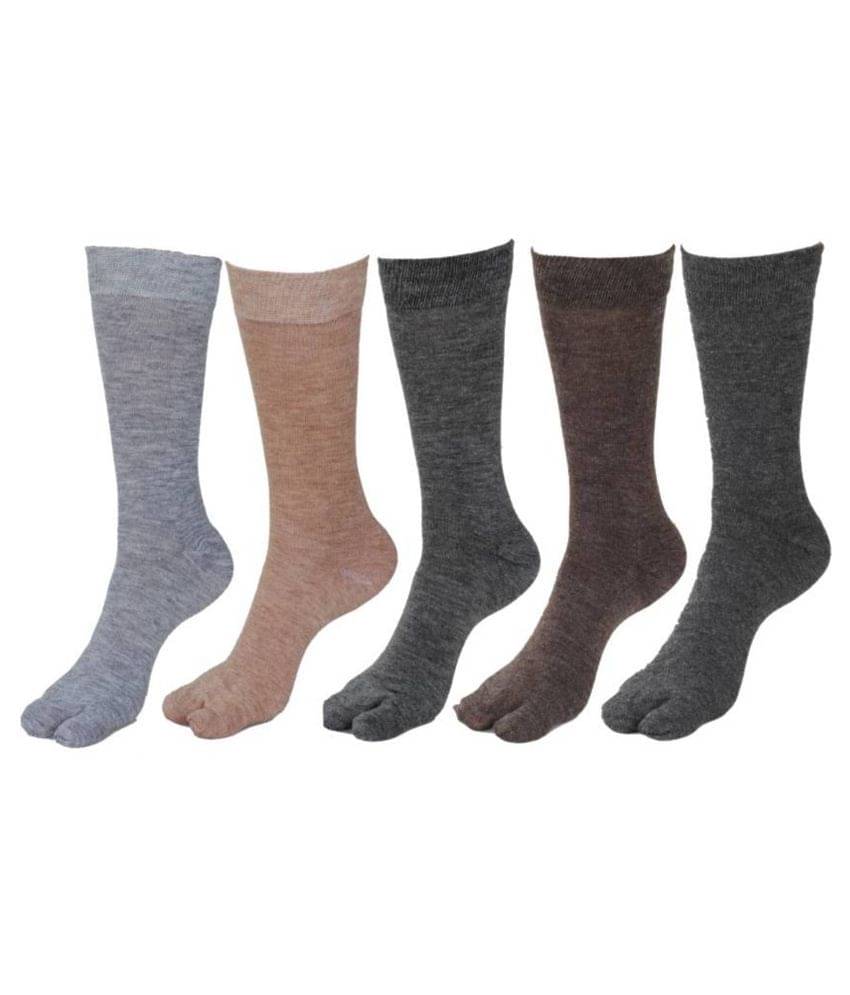     			Tahiro Multi Casual Thumb Socks