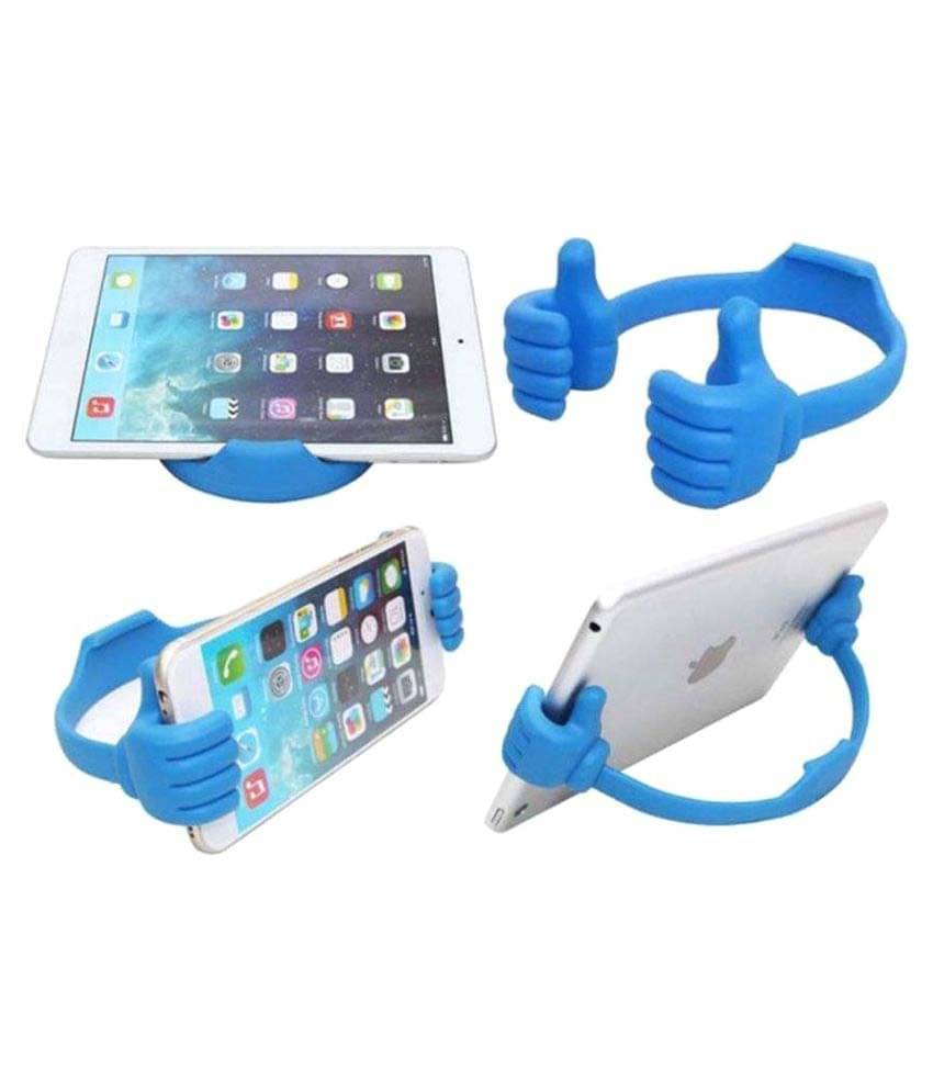 Icases Car Mobile Holder Single Clamp for Dashboard & Windshield - Blue Icases Car Mobile Holder Single Clamp for Dashboard & Windshield - Blue