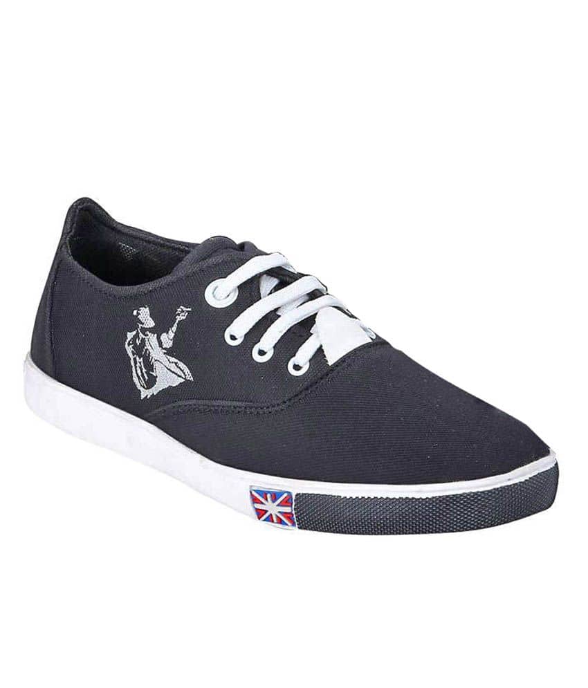 Kzaara Sneakers Black Casual Shoes - Casual Shoes | Buy online on ZillyBuy