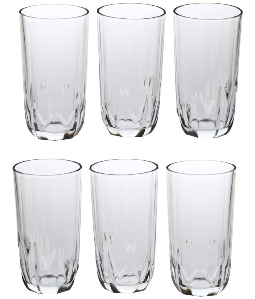 Afast Water/Juice  Glasses Set,  300 ML - (Pack Of 6)