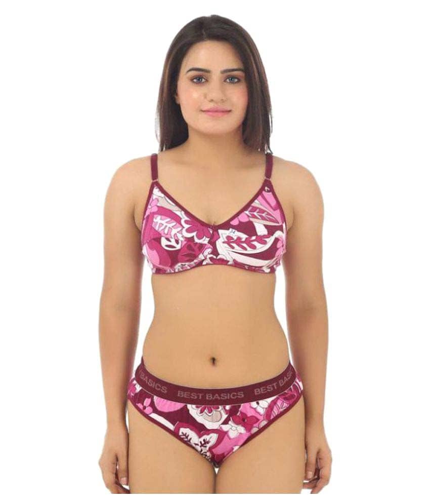TCG Cotton Bra and Panty Set