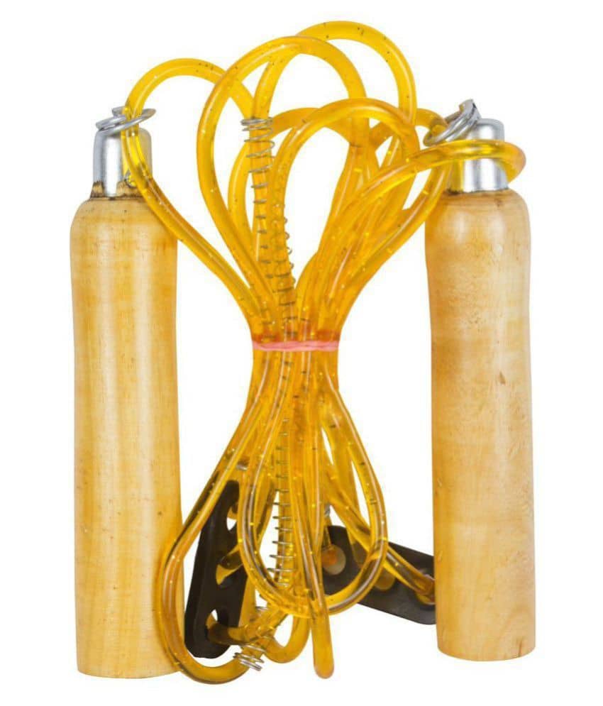 CSR Sports Skipping Rope With Wooden Handle - Sports and Fitness Equipment | Buy online on ZillyBuy