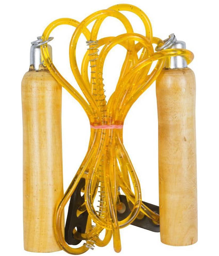 CSR Sports Skipping Rope With Wooden Handle - Sports and Fitness Equipment | Buy online on ZillyBuy
