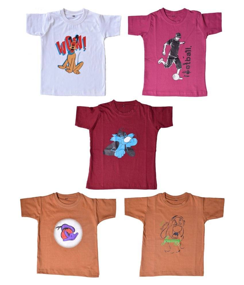British Terminal Pack of 3 Baby Boys Cotton T-Shirt ( Multi Color ) British Terminal Pack of 3 Baby Boys Cotton T-Shirt ( Multi Color )