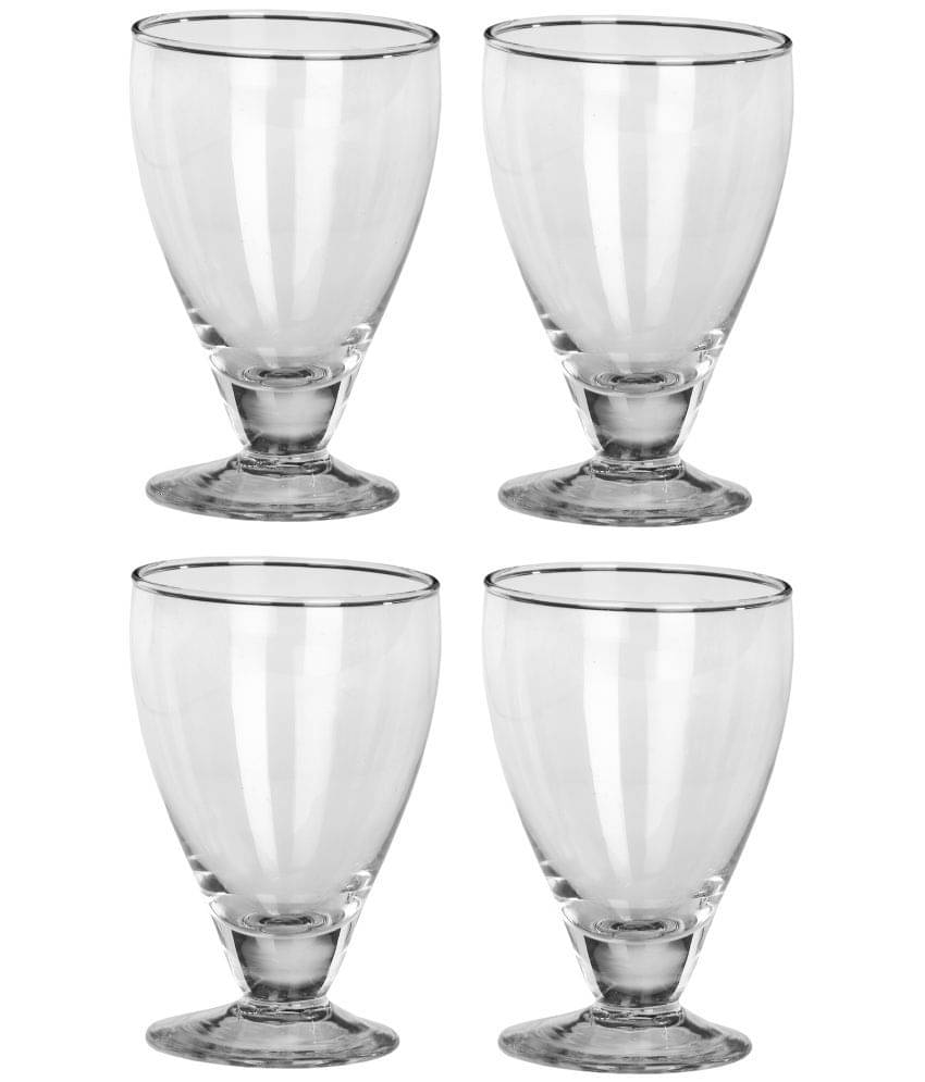     			Somil Wine  Glasses Set,  250 ML - (Pack Of 4)