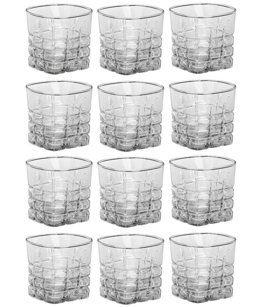     			Somil Water/Juice  Glasses Set,  200 ML - (Pack Of 12)