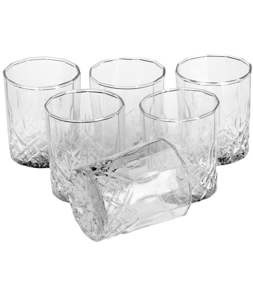     			Somil Water/Juice  Glasses Set,  200 ML - (Pack Of 6)