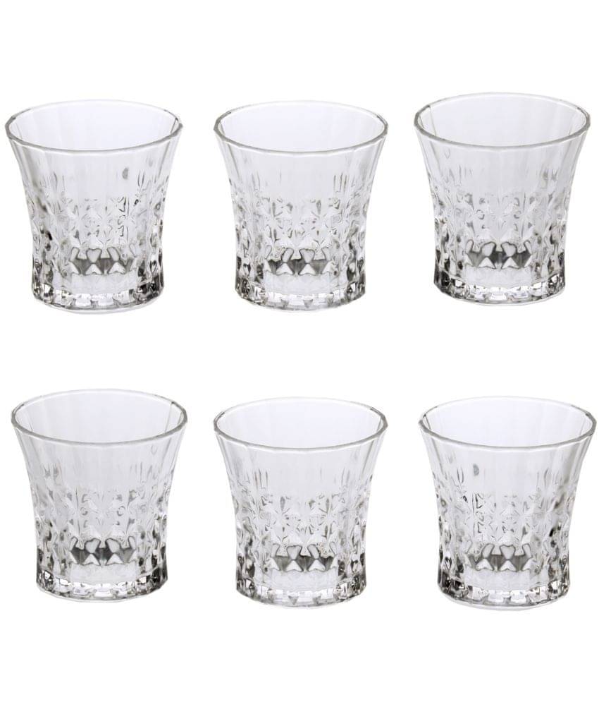     			Somil Whisky  Glasses Set,  200 ML - (Pack Of 6)