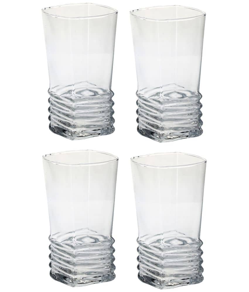 Somil Water/Juice  Glasses Set,  300 ML - (Pack Of 4)