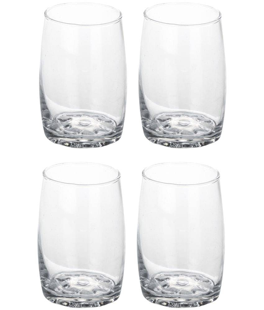     			Somil Water/Juice  Glasses Set,  270 ML - (Pack Of 4)