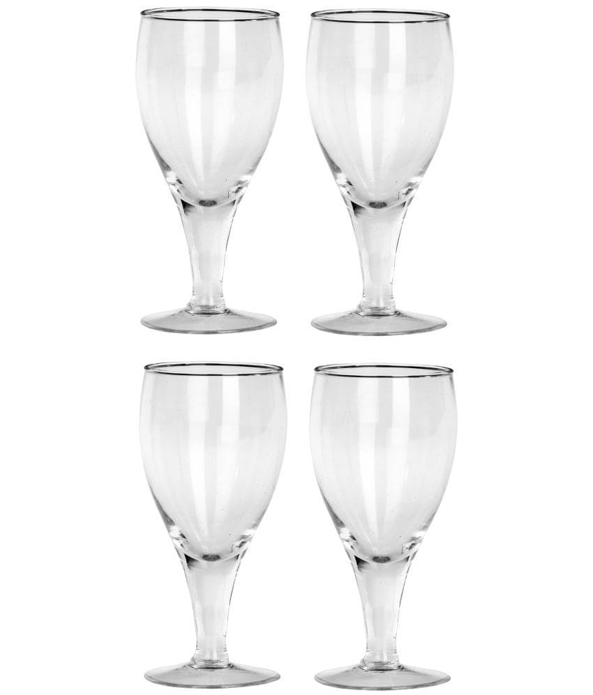     			Somil Wine  Glasses Set,  180 ML - (Pack Of 4)