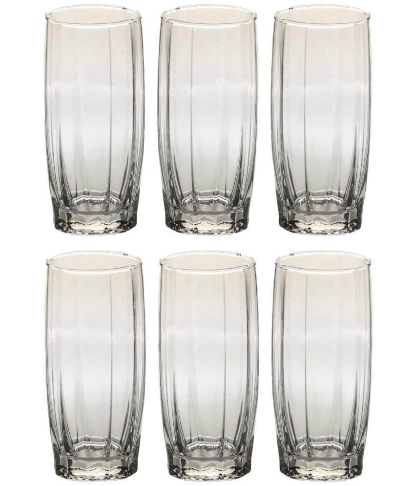 Somil Water/Juice  Glasses Set,  400 ML - (Pack Of 6)