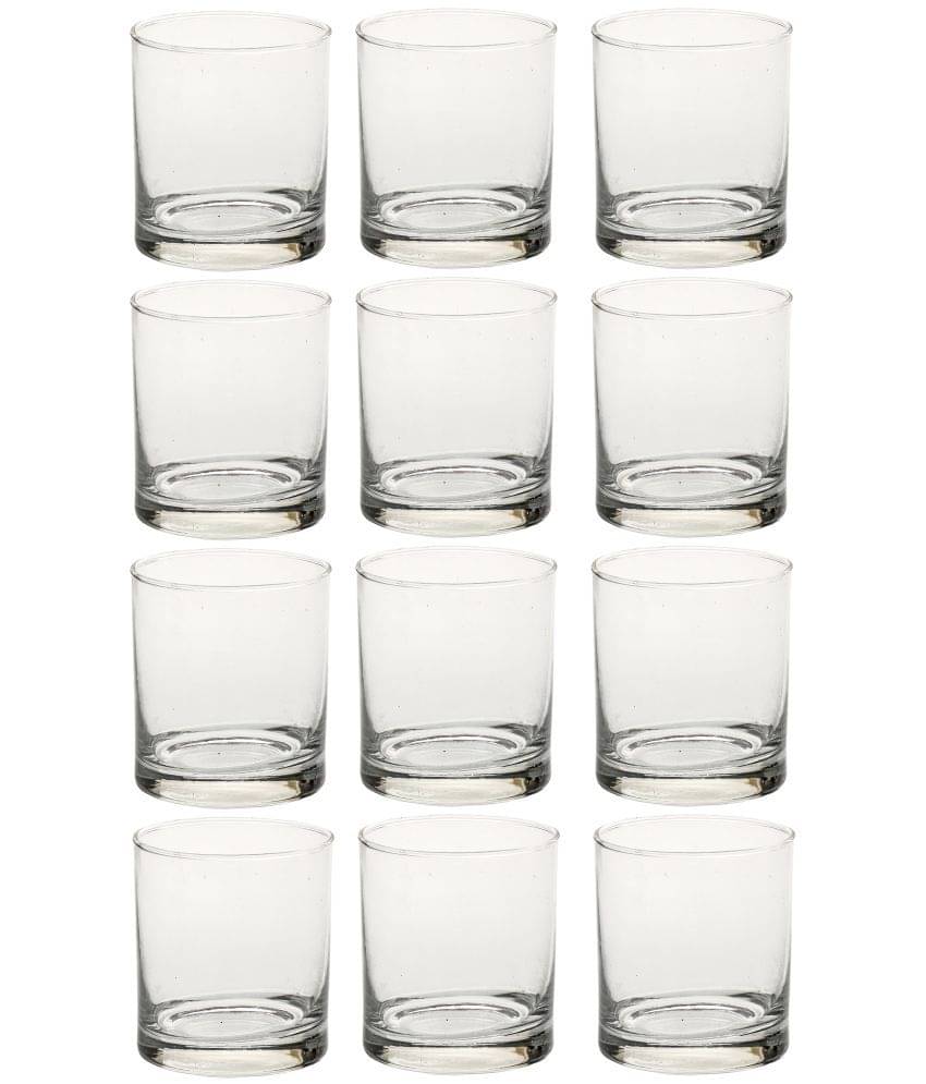     			Somil Water/Juice  Glasses Set,  280 ML - (Pack Of 12)