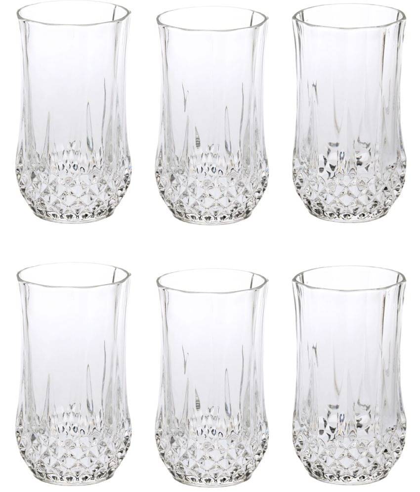     			Somil Water/Juice  Glasses Set,  350 ML - (Pack Of 6)