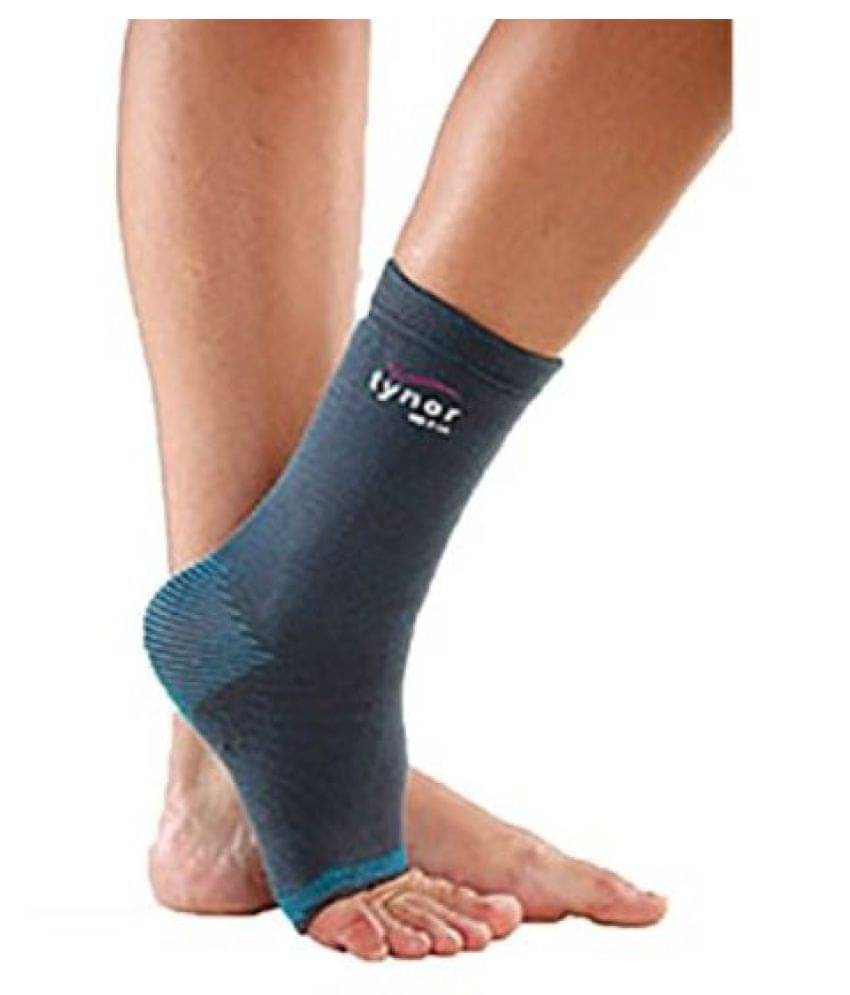     			Tynor Anklet Comfeel, Grey, Medium, 1 Pair