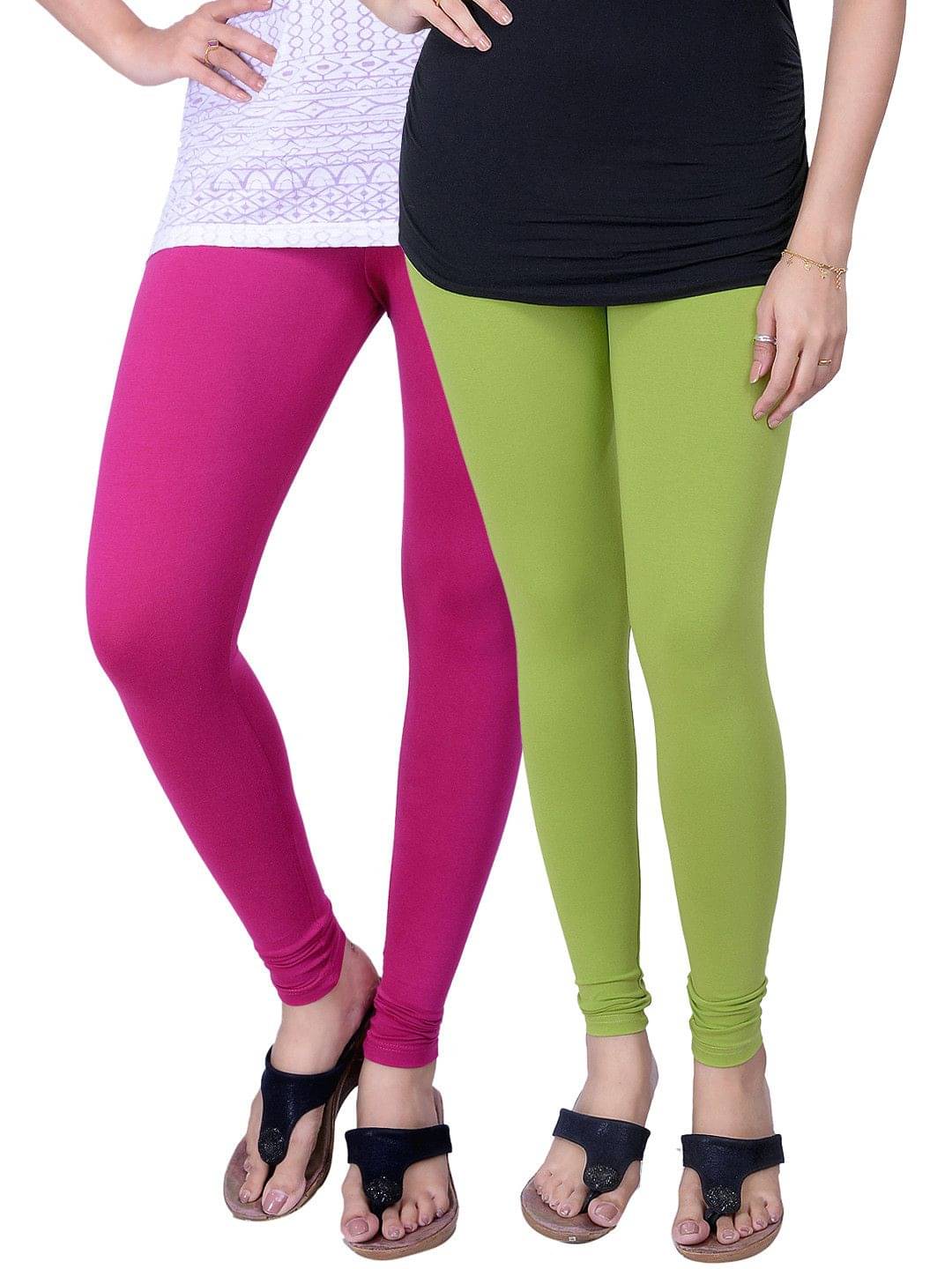     			Tcg Cotton Lycra Pack of 2 Leggings