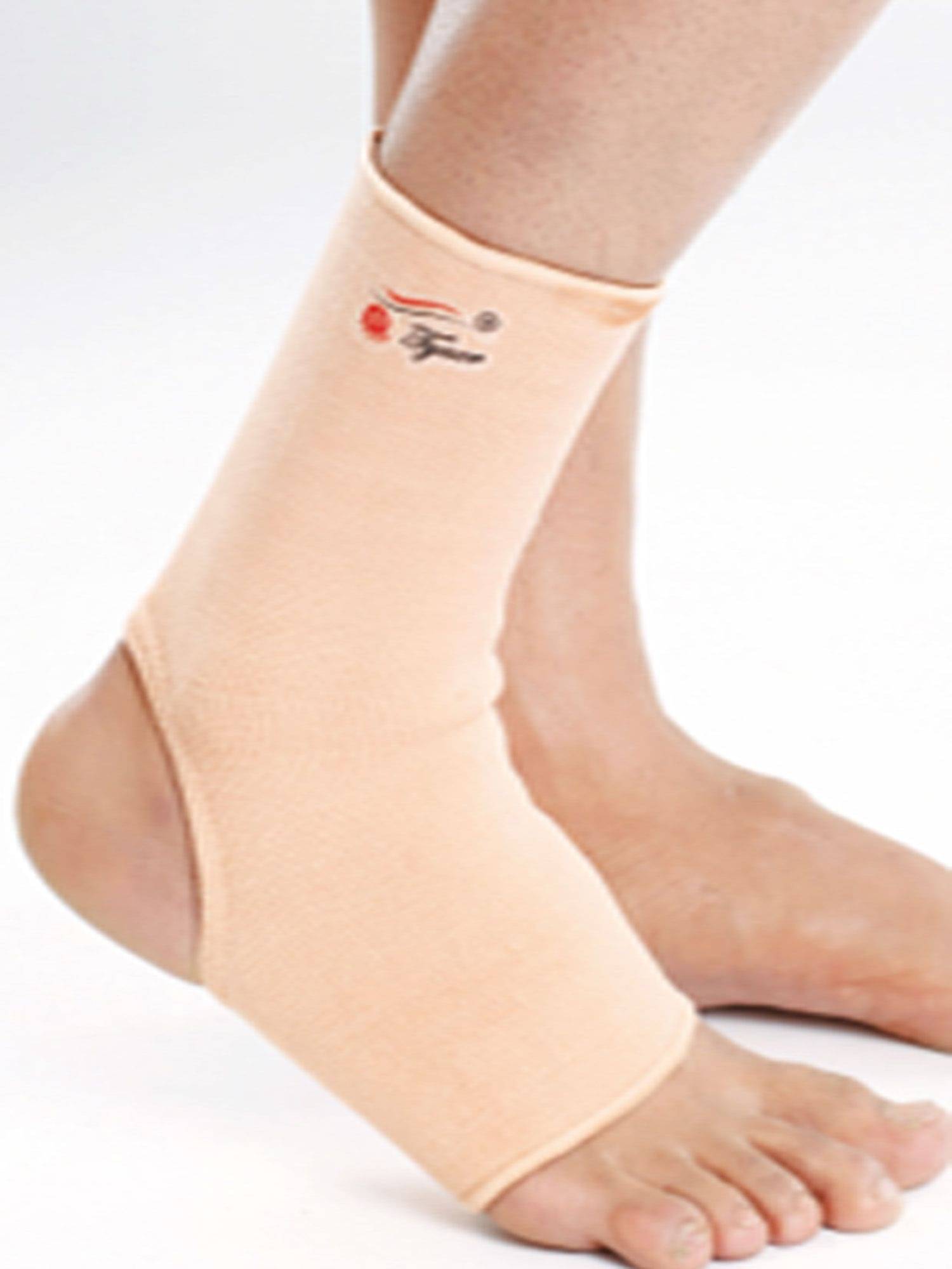     			Tynor Anklet, Beige, Medium, 1 Pair