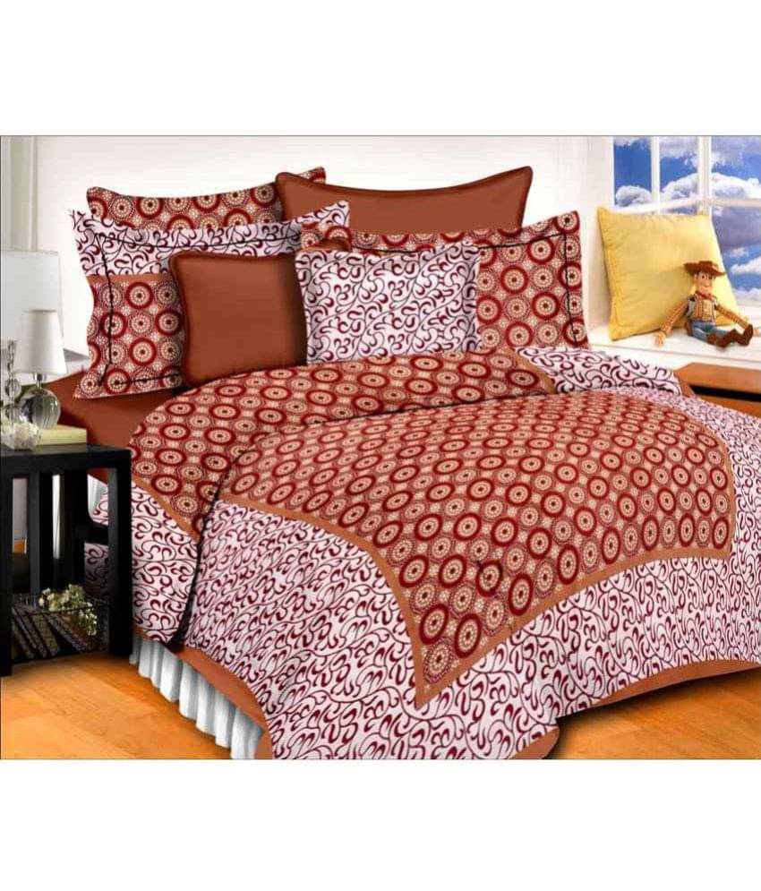 Uniqchoice Cotton Double Bedsheet ( Multicolor ) Uniqchoice Cotton Double Bedsheet ( Multicolor )