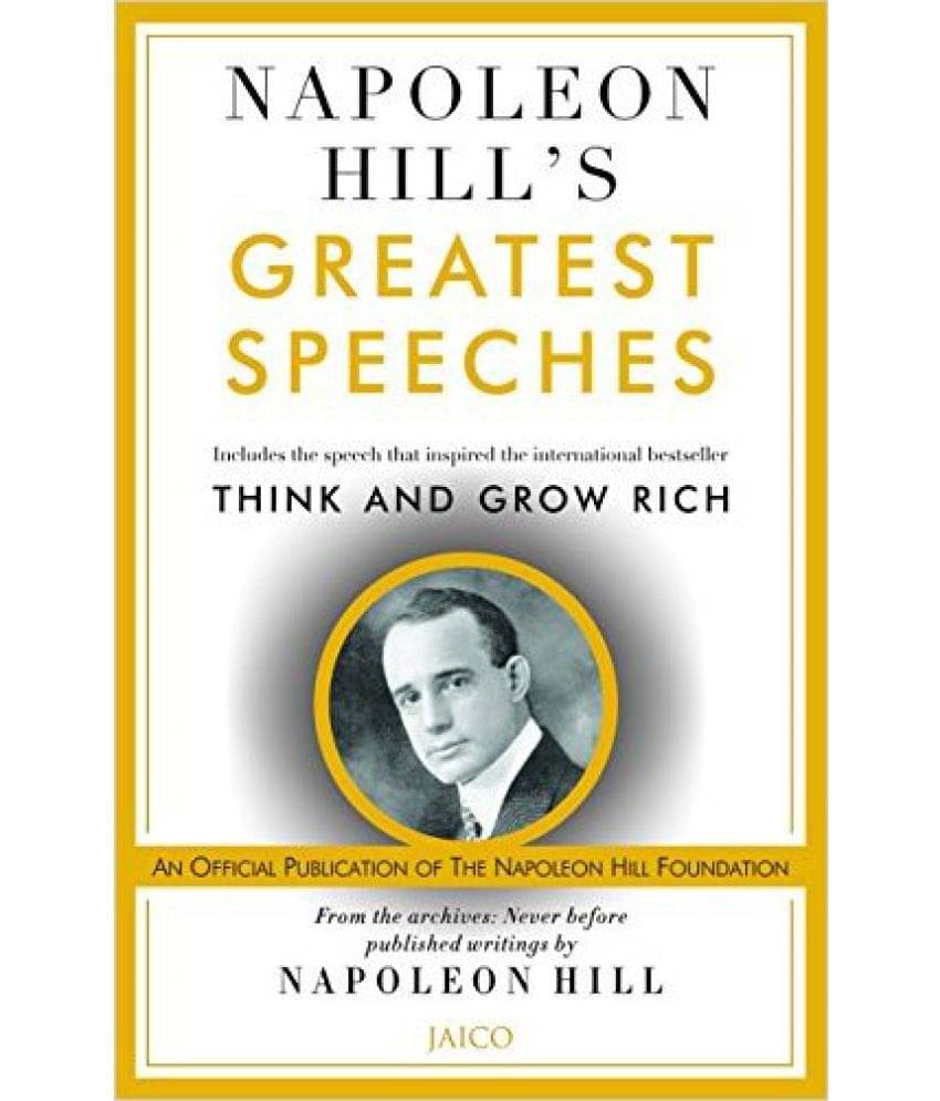    			Napoleon Hill’s Greatest Speeches