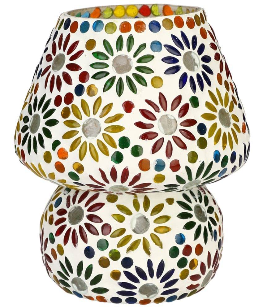     			Somil Exclusive 18 Glass Table Lamp - Pack of 1