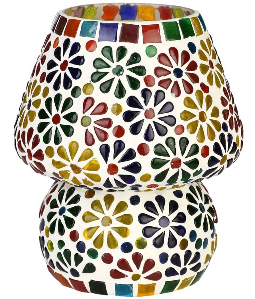     			Somil Exclusive 18 Glass Table Lamp - Pack of 1