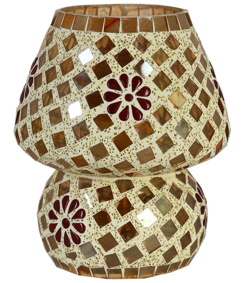     			Somil Exclusive 18 Glass Table Lamp - Pack of 1