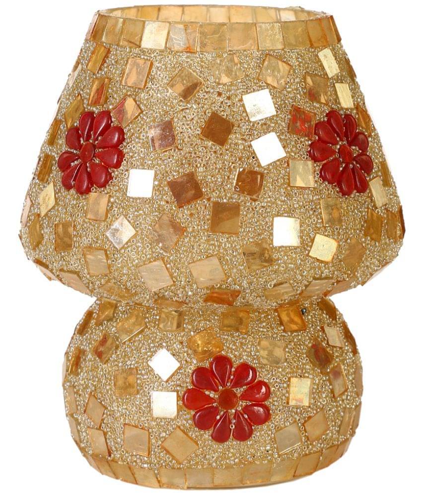     			Somil Exclusive 18 Glass Table Lamp - Pack of 1