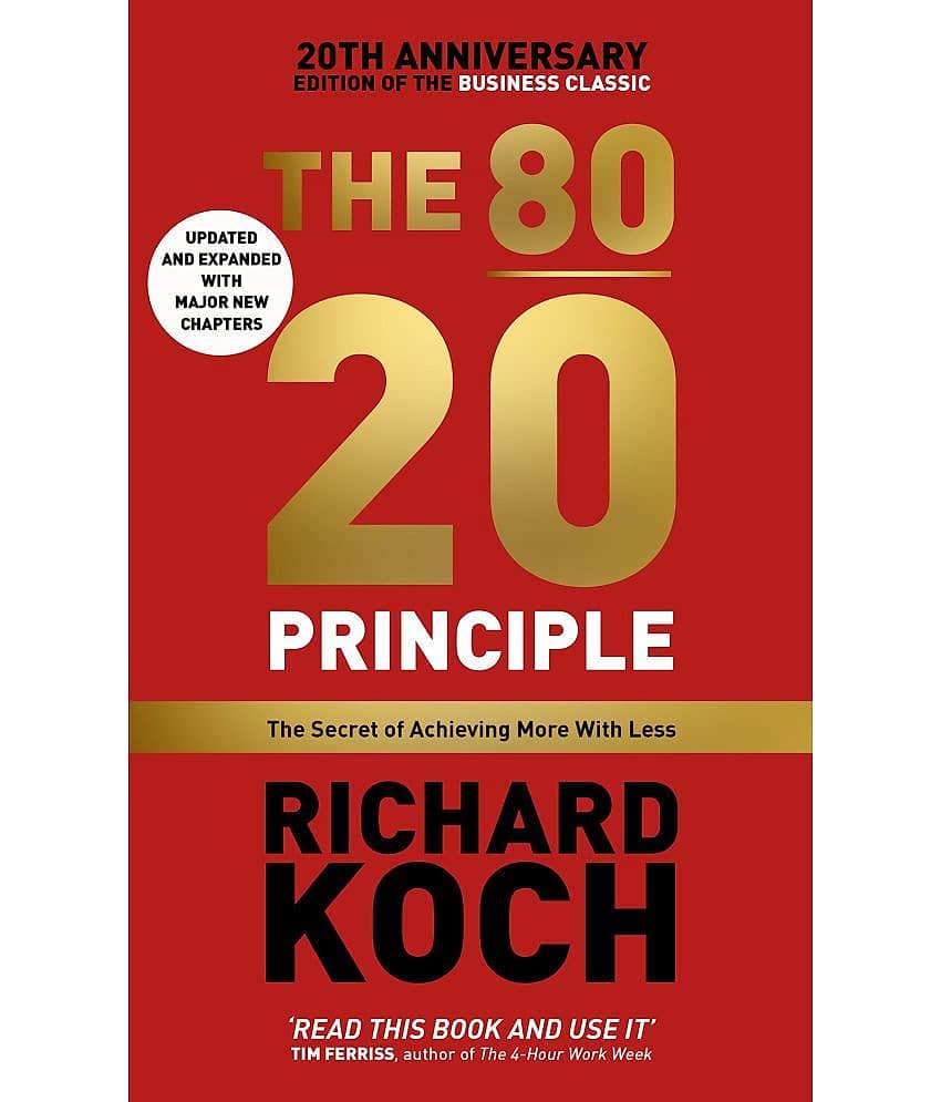 The 80/20 Principle: The Secret of Achieving More with Less - Stationery | Buy online on ZillyBuy