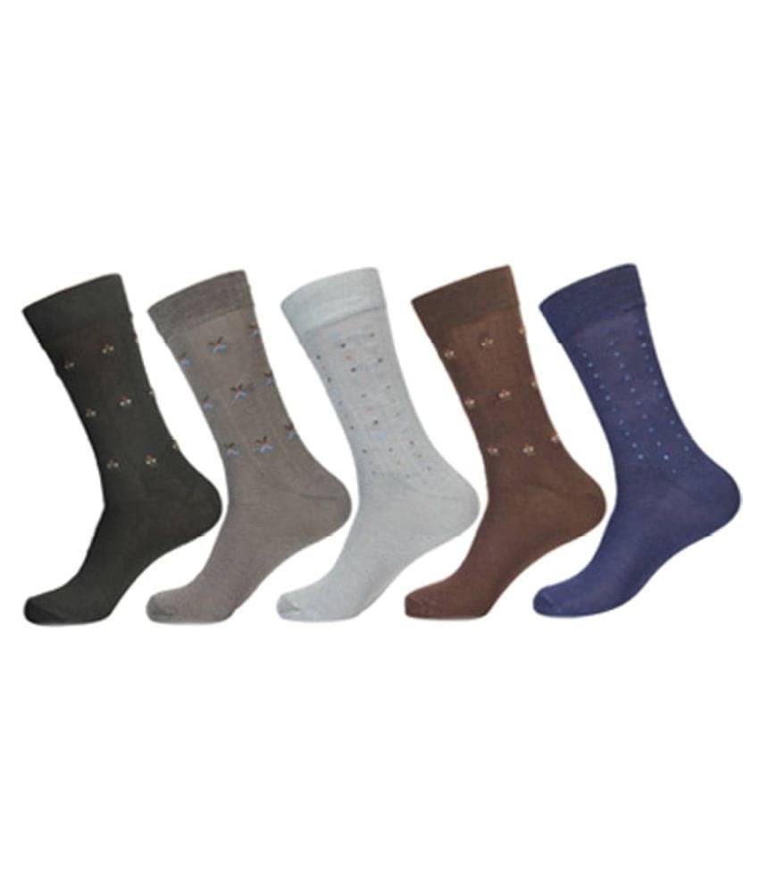     			Tahiro Multi Casual Full Length Socks