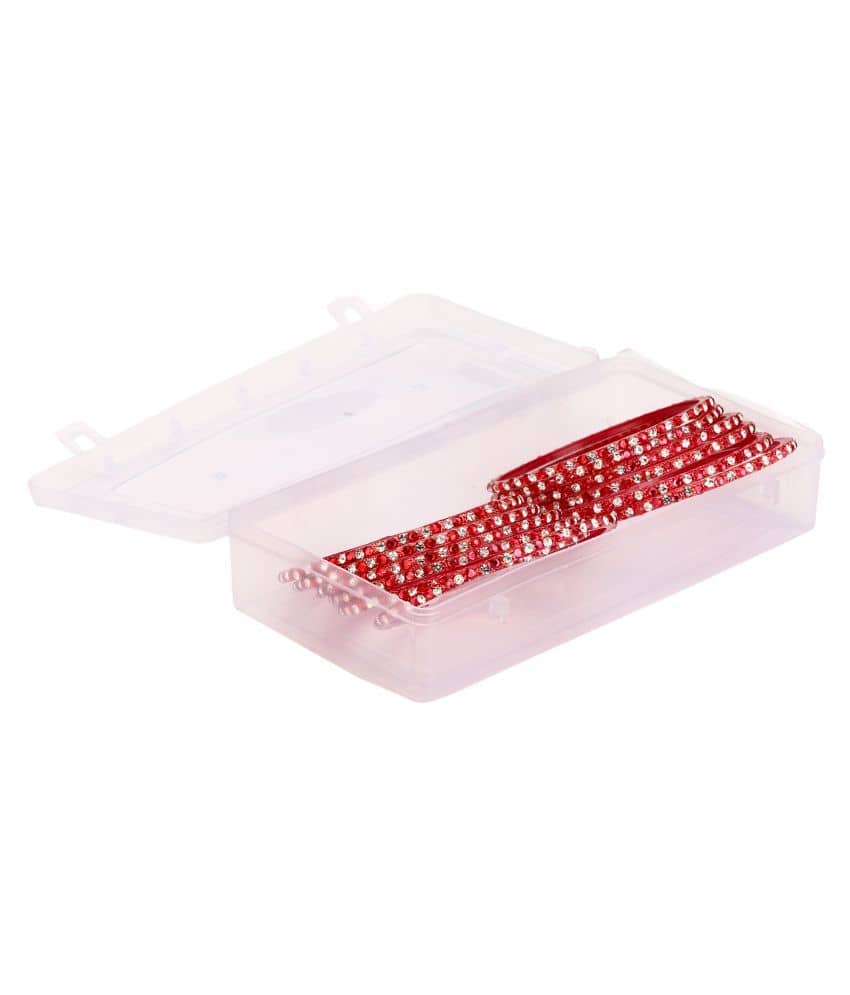 Somil - Red Bangle (Pack of 1) - Bangles & Bracelets | Buy online on ZillyBuy