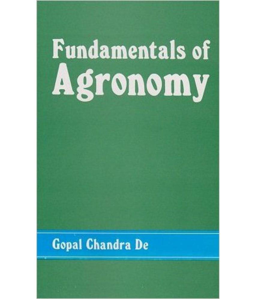     			Fundamentals Of Agronomy