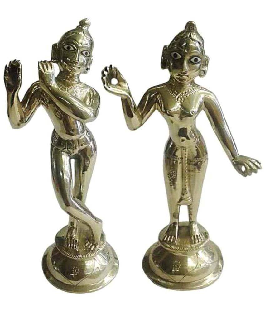     			MNA Radha Krishna Brass Idol