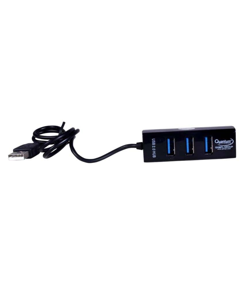     			Quantum 4 port USB Hub PLUG&PLAY, 480 MBPS HIGH SPEED