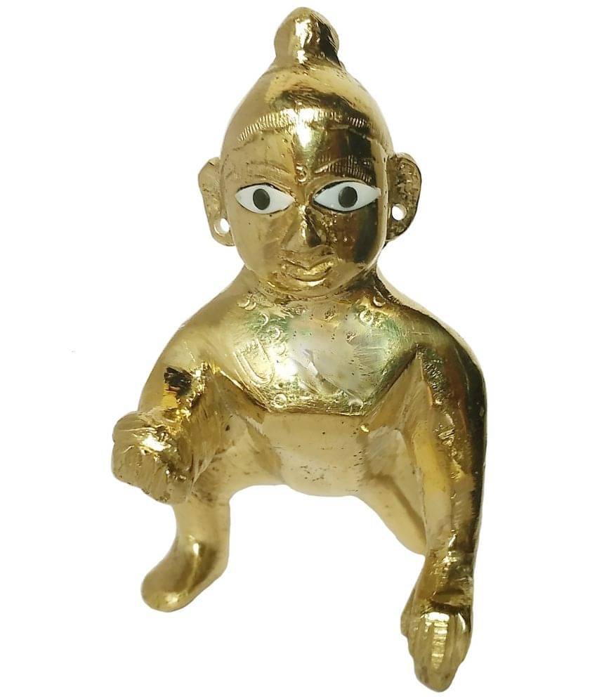 Shriram Traders Laddu Gopal Brass Idol Shriram Traders Laddu Gopal Brass Idol