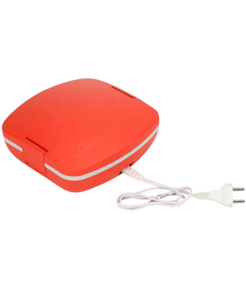 Jaypee Plus Red Virgin Plastic Lunch Box Jaypee Plus Red Virgin Plastic Lunch Box