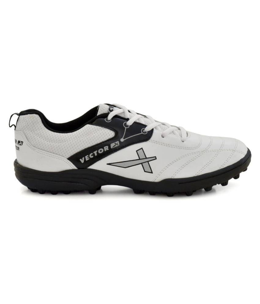     			Vector X Blaster White Cricket Shoes