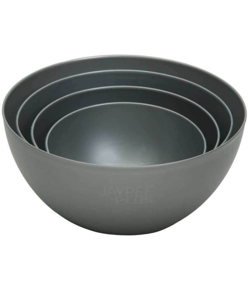 Jaypee Plus Plastic Mixing Bowl 4 Pc