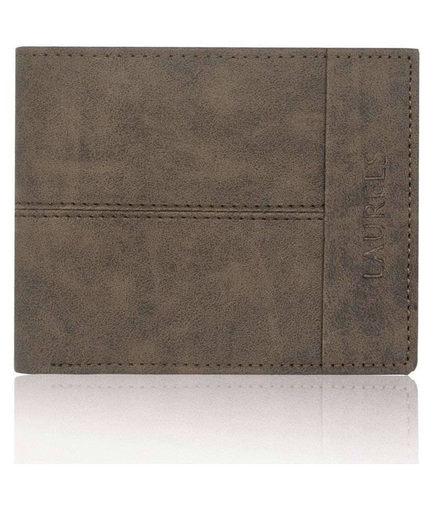 Laurels Leather Brown Casual Regular Wallet - Handbags | Buy online on ZillyBuy