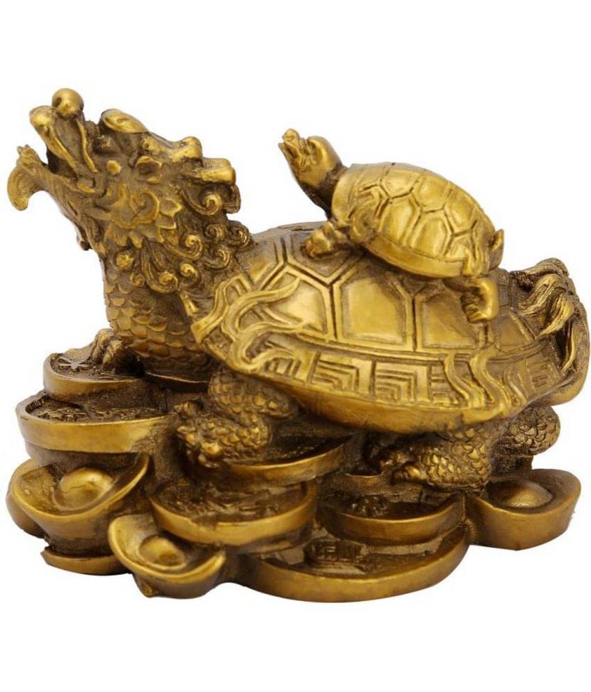     			Fashlly Polyresin Dragon Turtle