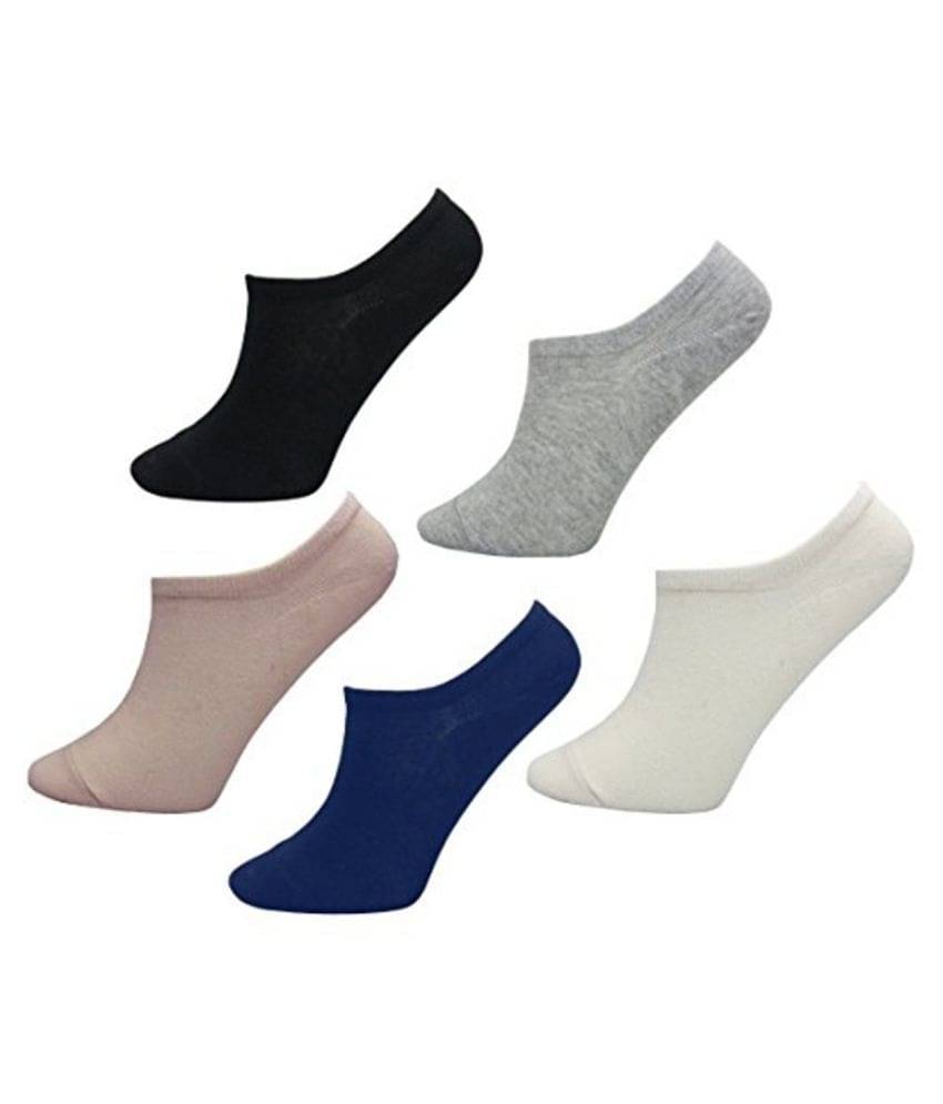     			Tahiro Multicolour Cotton Low Cut Socks - Pack Of 1