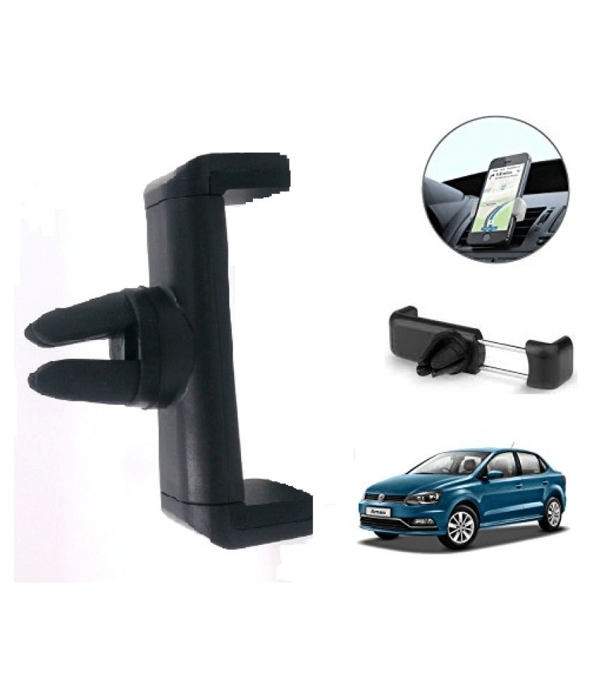 Zigmo Car Mobile Holder Single Clamp for Air Vent - Black Zigmo Car Mobile Holder Single Clamp for Air Vent - Black