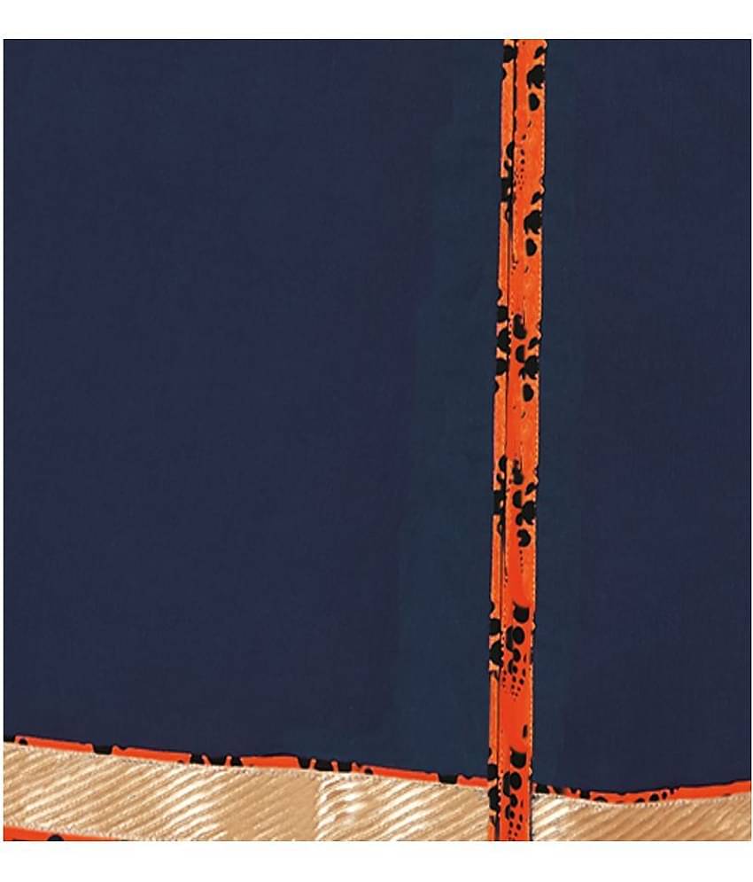 REYA Red and Black Crepe Dress Material