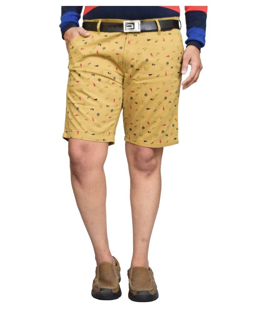 American Noti Yellow Shorts American Noti Yellow Shorts