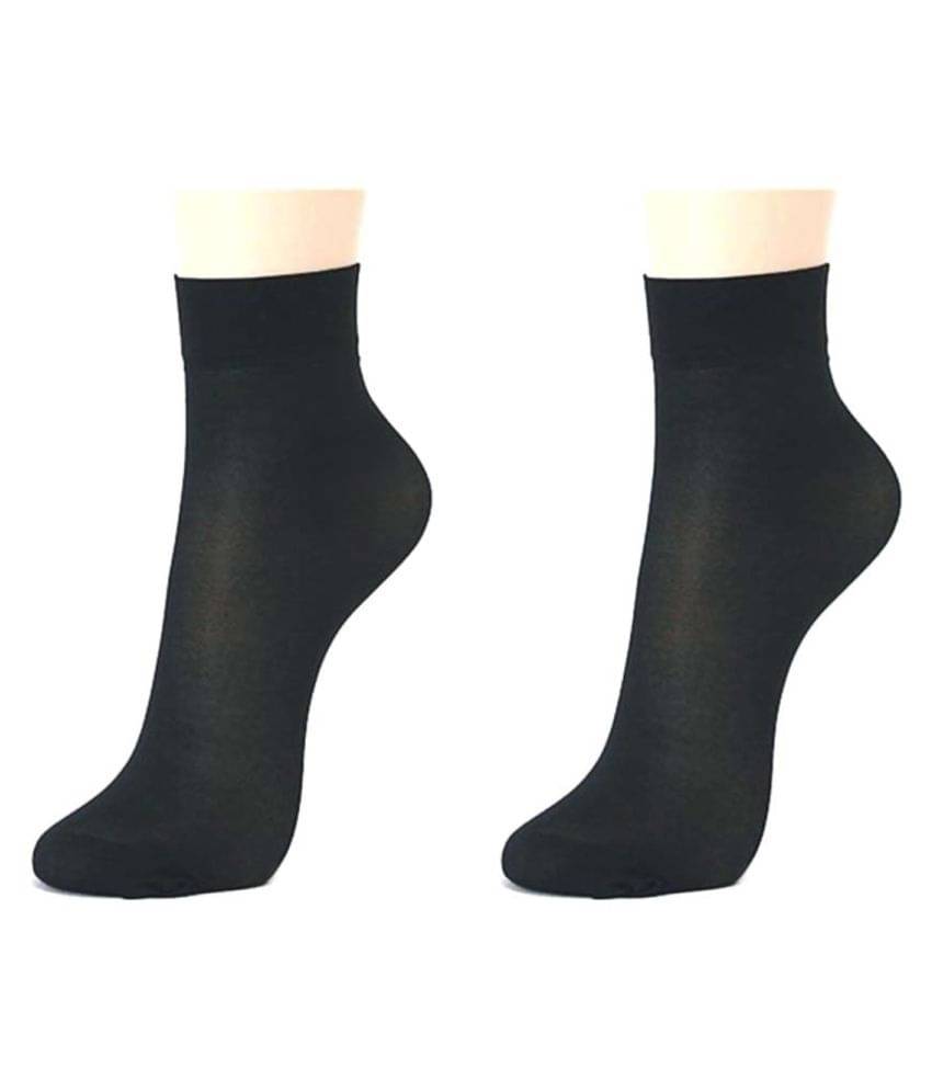     			Tahiro Black Formal Ankle Length Socks
