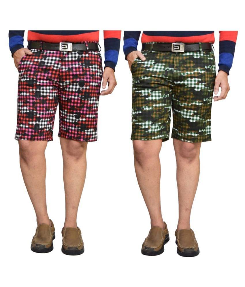     			American Noti Multi Shorts 2 shorts