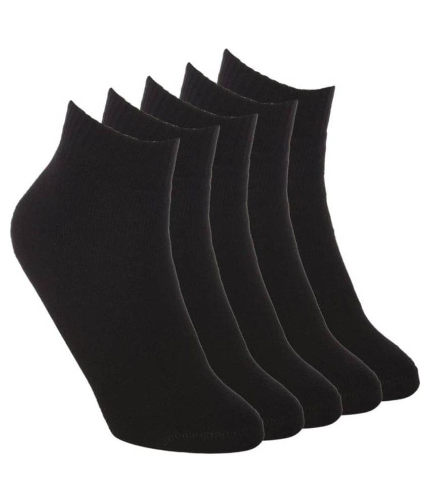     			Tahiro Black Casual Low Cut Socks