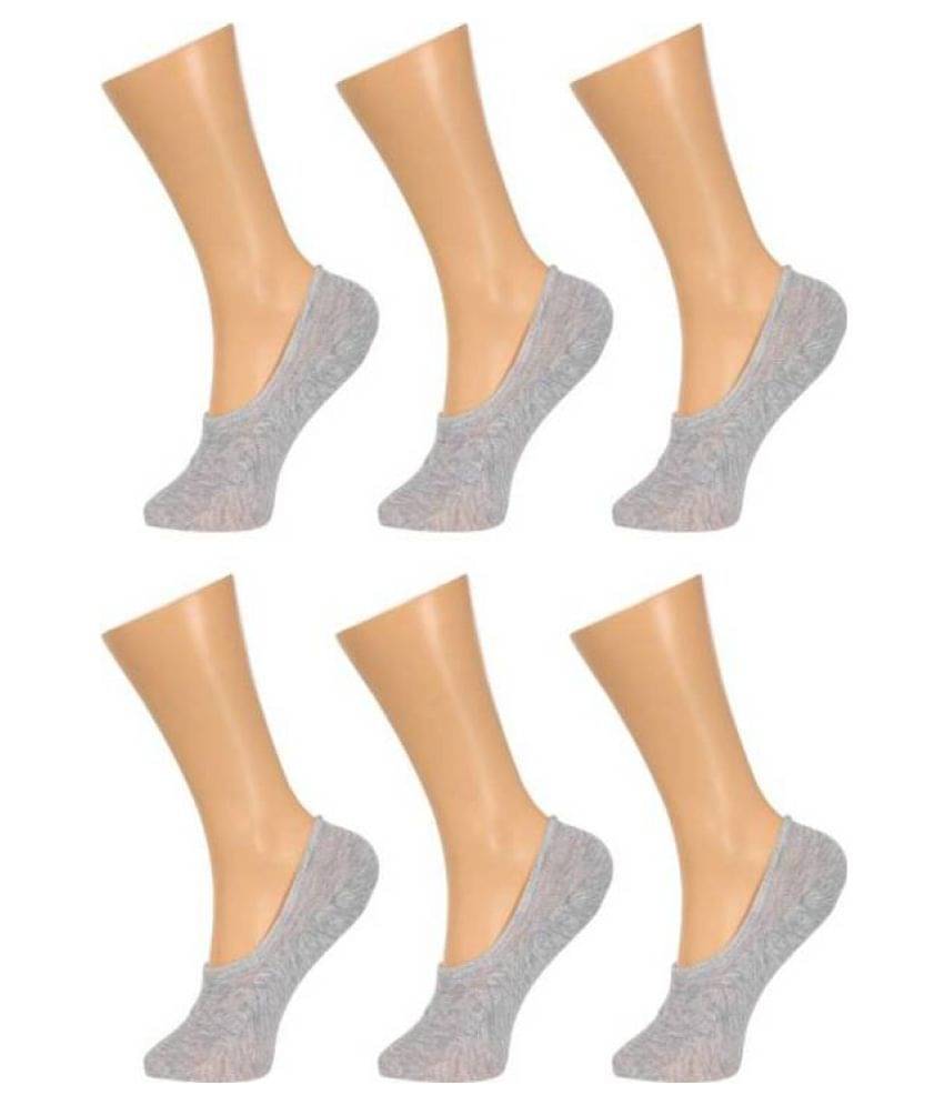     			Tahiro Gray Casual No Show Socks
