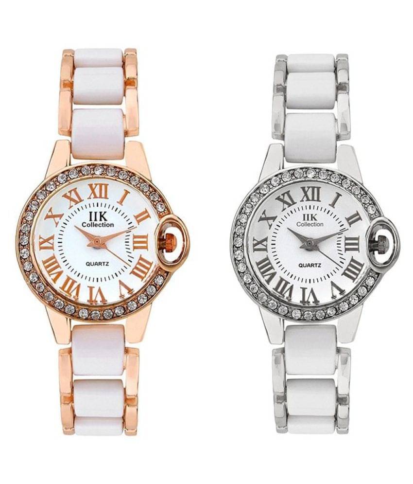     			IIK Collection  Combo of Analog Wrist Watch For Women (IIK-1112W-1104W)