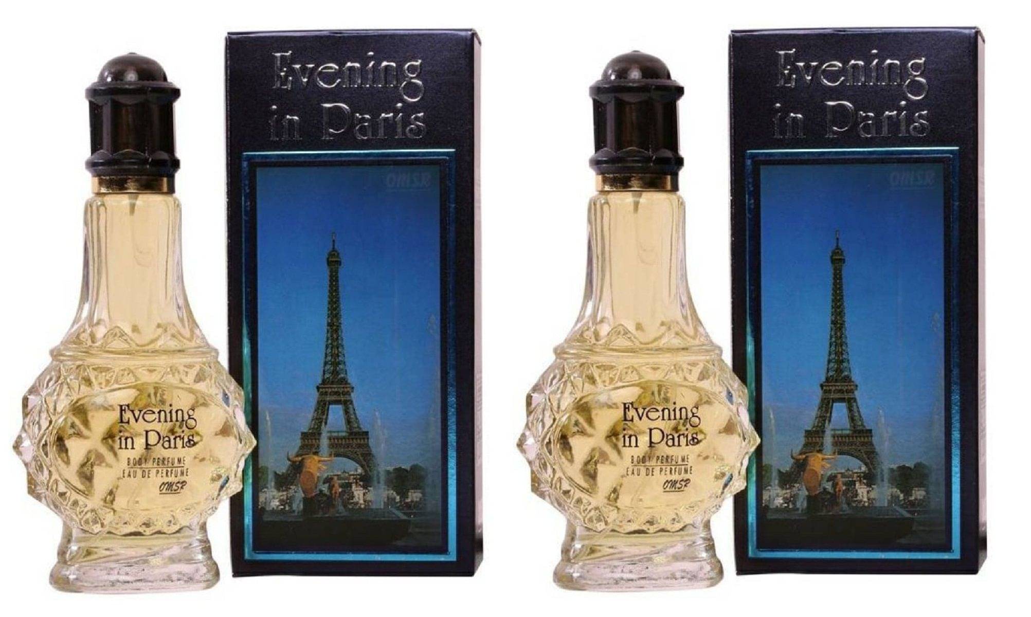 OMSR Exotic Evening in Paris Combo Perfume 40ML Each (Pack of 2) For Women OMSR Exotic Evening in Paris Combo Perfume 40ML Each (Pack of 2) For Women