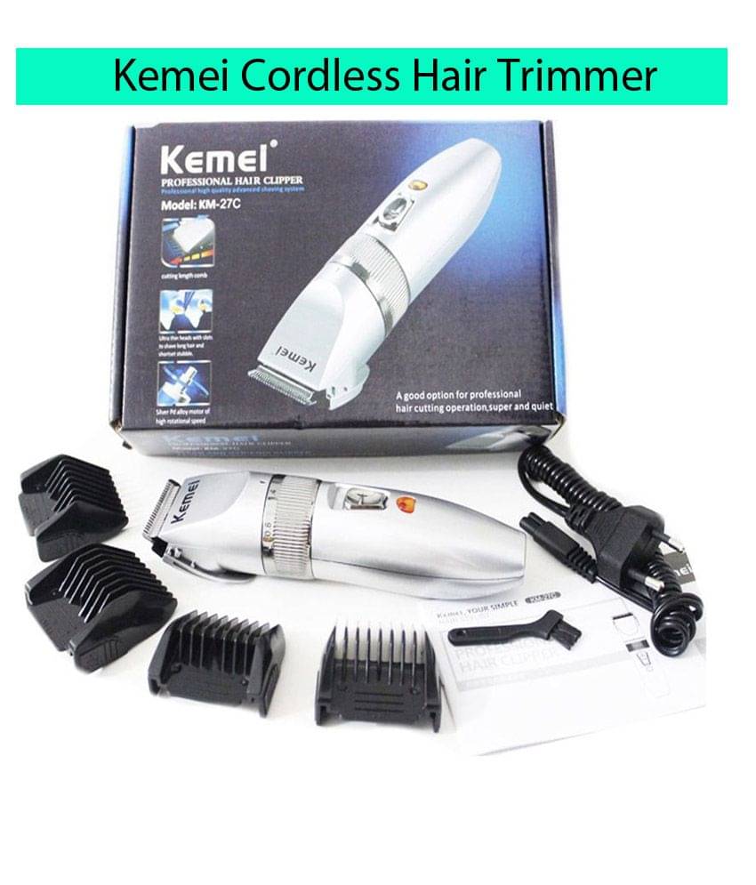     			Kemei KM-27C Rechargeable Professional Hair Trimmer for Men